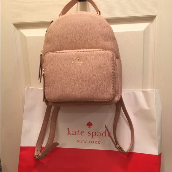 kate spade blush backpack